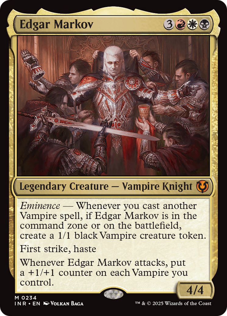 Edgar Markov [Innistrad Remastered] | Lots Moore NSW