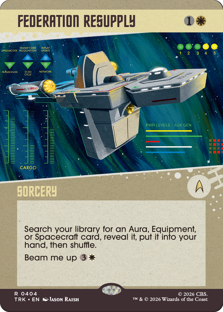 Federation Resupply (Showcase) [Star Trek] | Lots Moore NSW