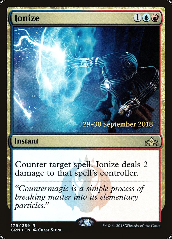 Ionize [Guilds of Ravnica Prerelease Promos] | Lots Moore NSW