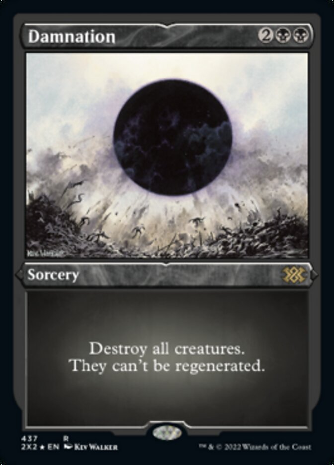 Damnation (Foil Etched) [Double Masters 2022] | Lots Moore NSW
