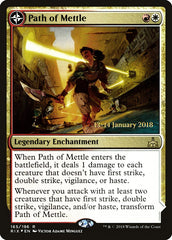 Path of Mettle // Metzali, Tower of Triumph [Rivals of Ixalan Prerelease Promos] | Lots Moore NSW