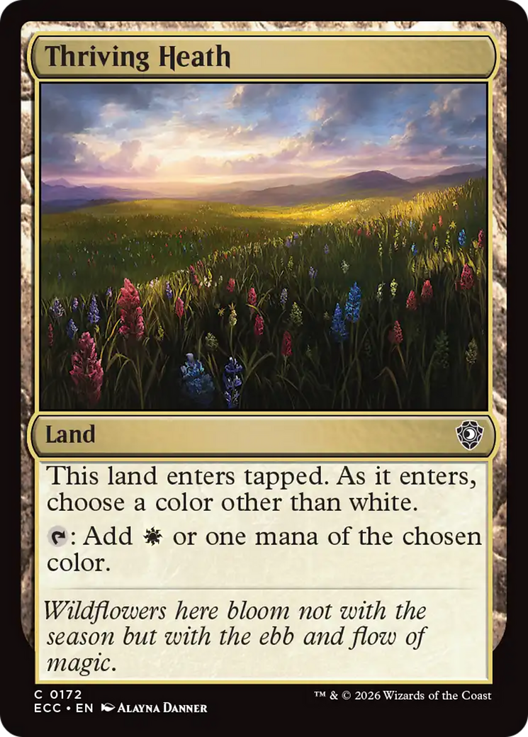 Thriving Heath [Lorwyn Eclipsed Commander] | Lots Moore NSW