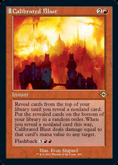 Calibrated Blast (Retro Foil Etched) [Modern Horizons 2] | Lots Moore NSW