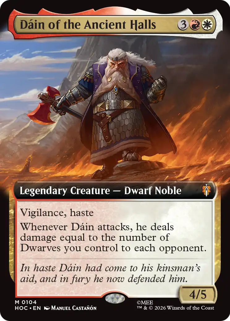 Dain of the Ancient Halls (Extended Art) [The Hobbit: Eternal-Legal] | Lots Moore NSW