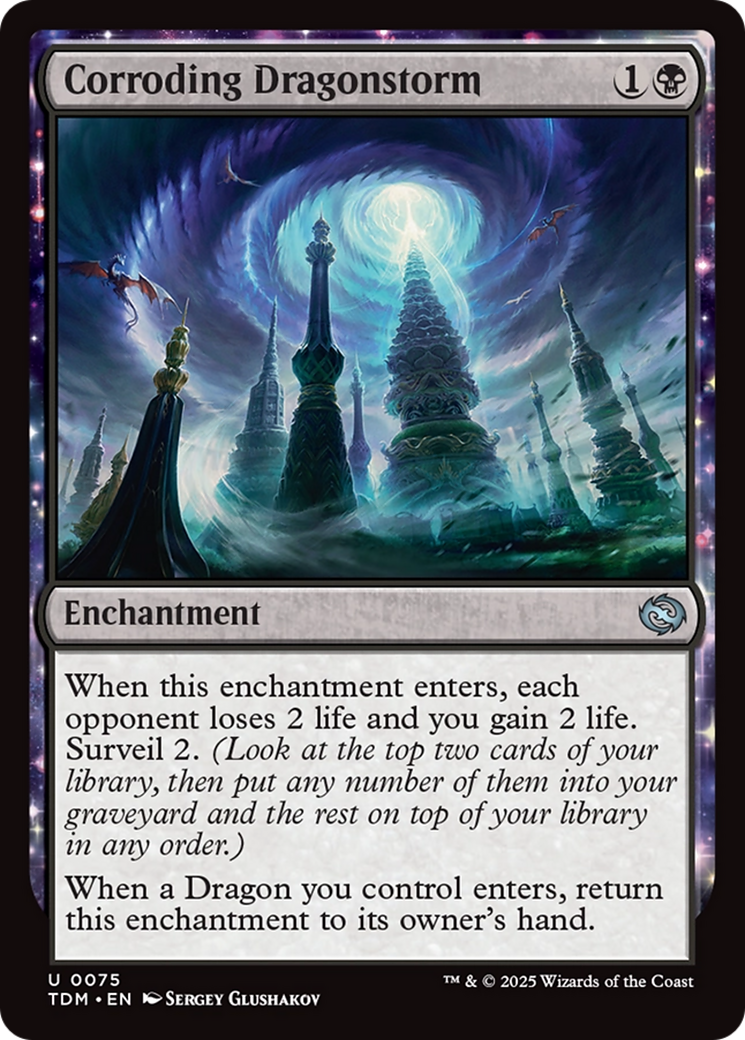 Corroding Dragonstorm [Tarkir: Dragonstorm] | Lots Moore NSW