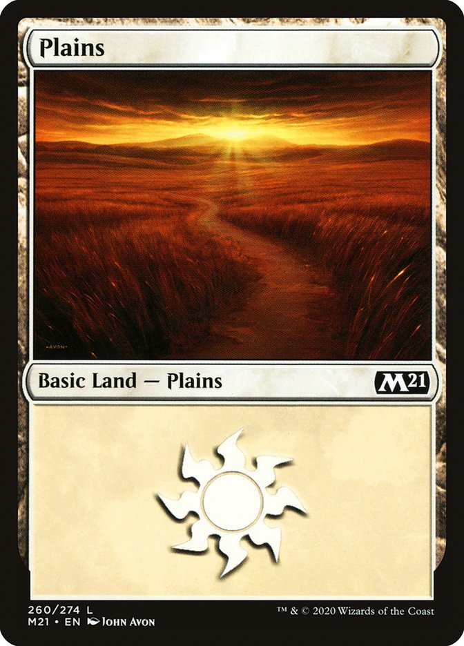 Plains (260) [Core Set 2021] | Lots Moore NSW