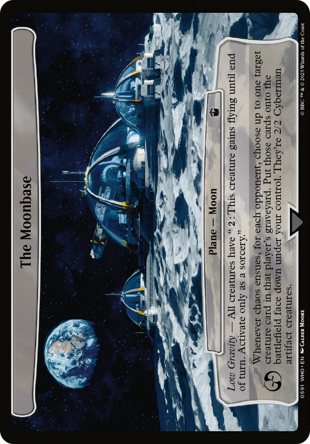 The Moonbase [Doctor Who] | Lots Moore NSW