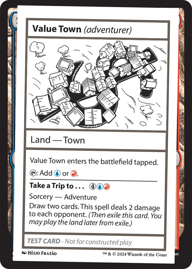 Value Town (adventurer) [Mystery Booster 2 Playtest Cards] | Lots Moore NSW