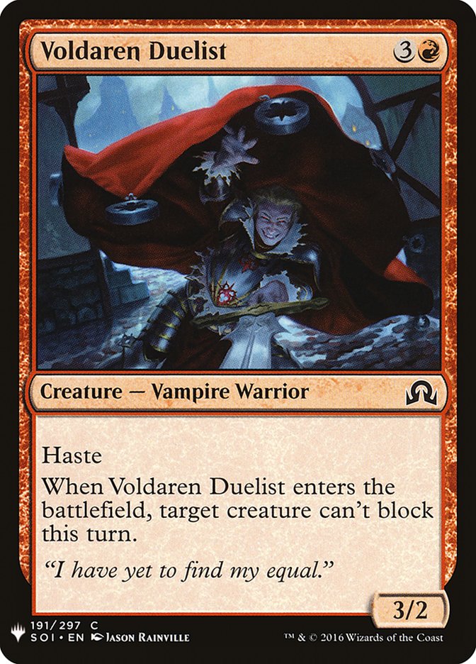 Voldaren Duelist [Mystery Booster] | Lots Moore NSW