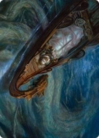 Funeral Longboat Art Card [Kaldheim Art Series] | Lots Moore NSW
