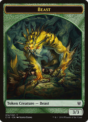 Beast // Ogre Double-Sided Token [Commander 2016 Tokens] | Lots Moore NSW
