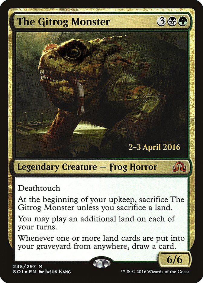The Gitrog Monster [Shadows over Innistrad Prerelease Promos] | Lots Moore NSW