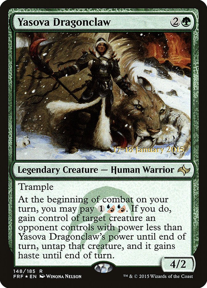 Yasova Dragonclaw [Fate Reforged Prerelease Promos] | Lots Moore NSW