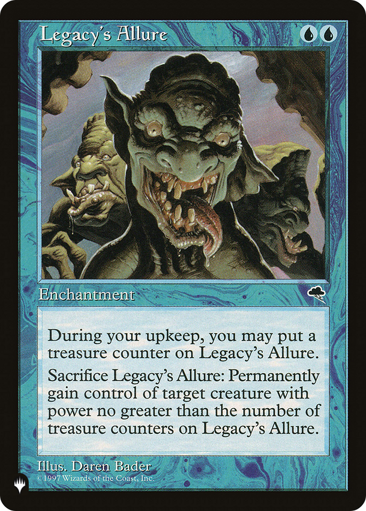 Legacy's Allure [The List] | Lots Moore NSW