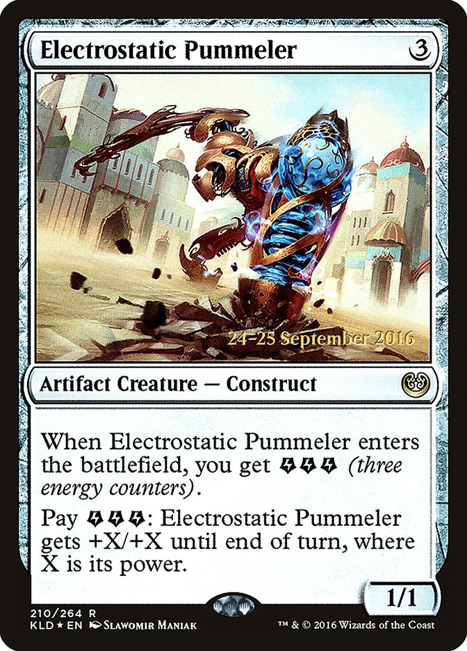 Electrostatic Pummeler [Kaladesh Prerelease Promos] | Lots Moore NSW
