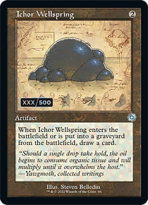 Ichor Wellspring (Retro Schematic) (Serialized) [The Brothers' War Retro Artifacts] | Lots Moore NSW