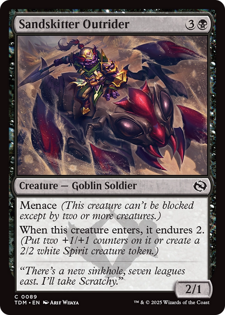 Sandskitter Outrider [Tarkir: Dragonstorm] | Lots Moore NSW
