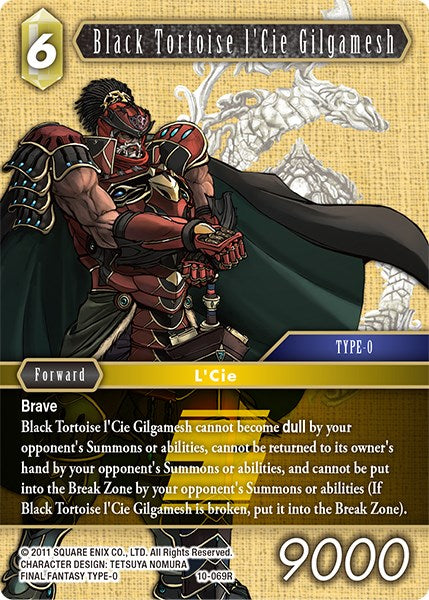Black Tortoise l'Cie Gilgamesh [Opus X] | Lots Moore NSW