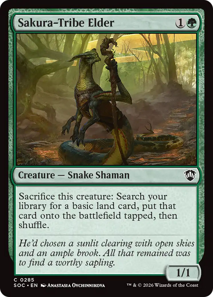 Sakura-Tribe Elder [Secrets of Strixhaven Commander] | Lots Moore NSW