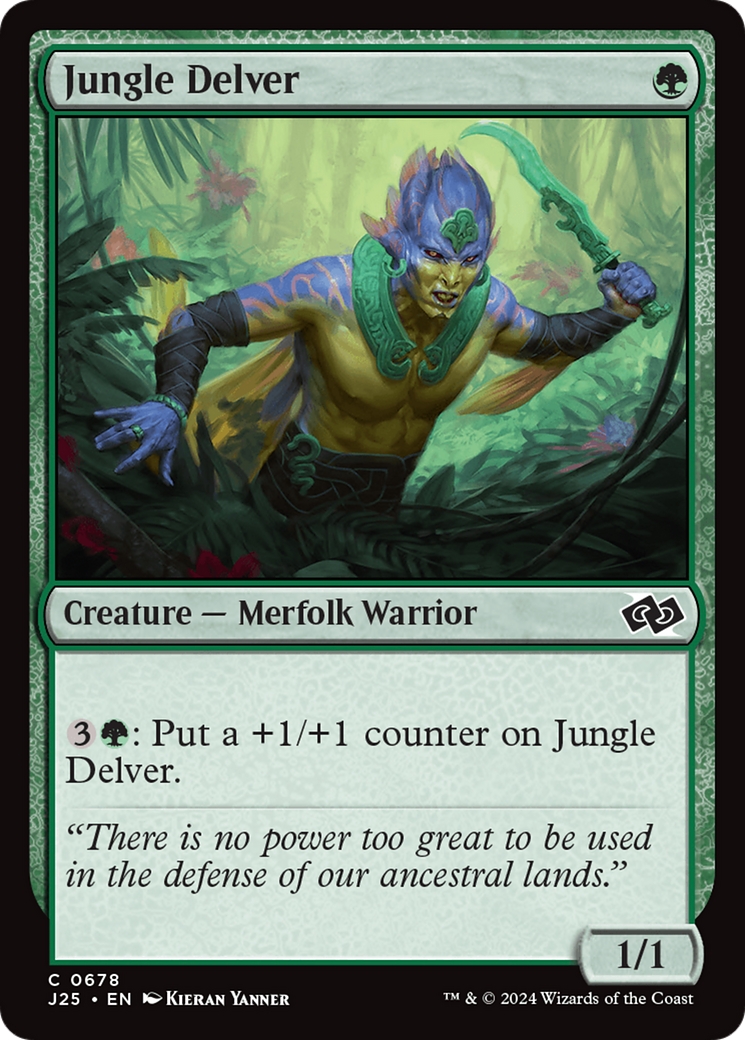 Jungle Delver [Foundations Jumpstart] | Lots Moore NSW