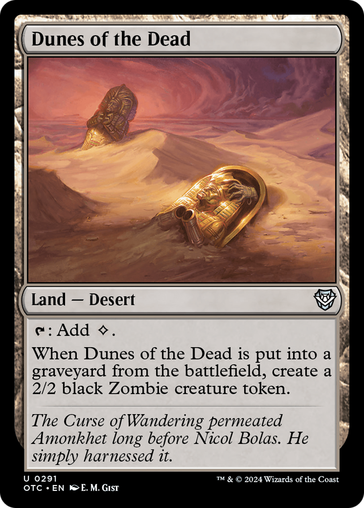 Dunes of the Dead [Outlaws of Thunder Junction Commander] | Lots Moore NSW