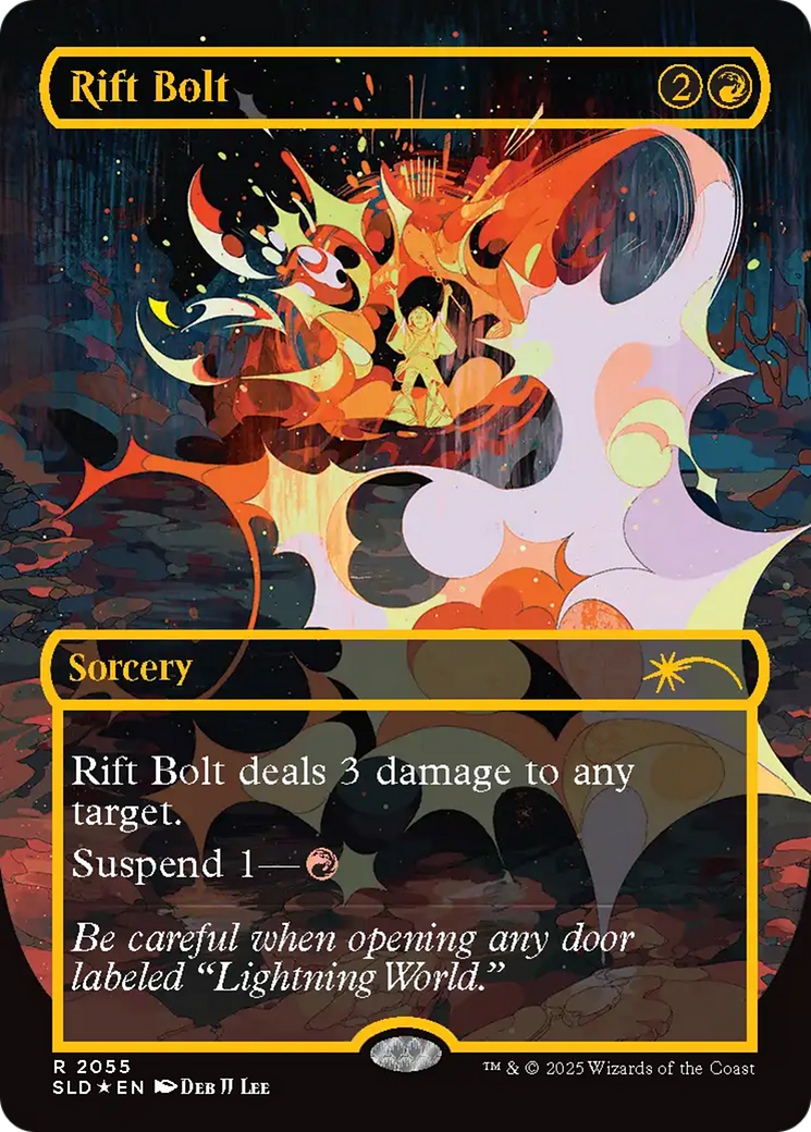 Rift Bolt (2055) (Raised Foil) [Secret Lair Drop Series] | Lots Moore NSW
