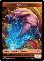 Gremlin (Ripple Foil) // Copy Double-Sided Token [Modern Horizons 3 Tokens] | Lots Moore NSW