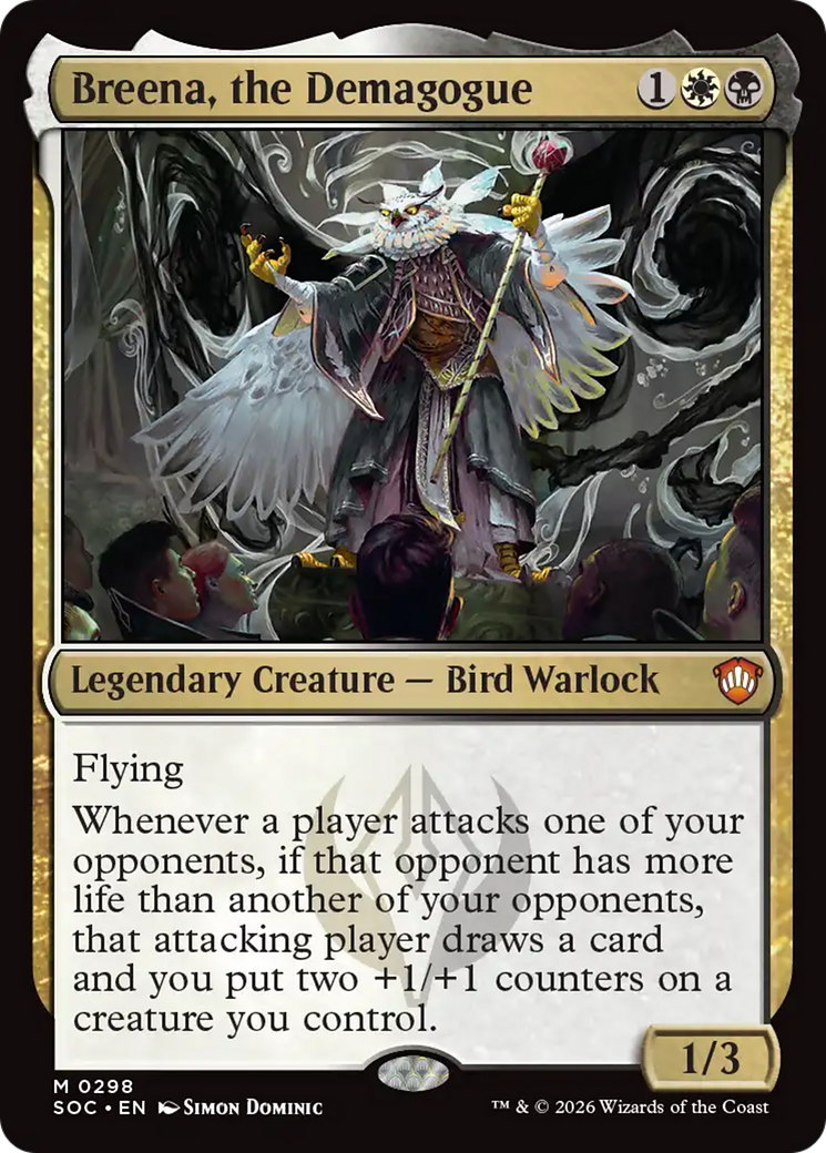 Breena, the Demagogue [Secrets of Strixhaven Commander] | Lots Moore NSW