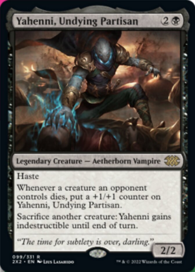 Yahenni, Undying Partisan [Double Masters 2022] | Lots Moore NSW