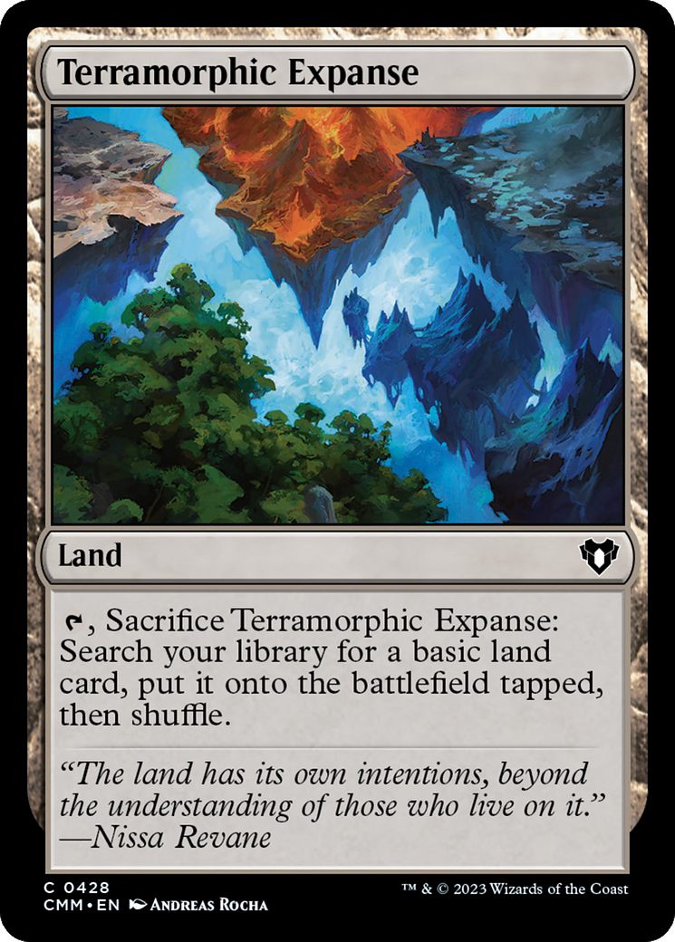 Terramorphic Expanse [Commander Masters] | Lots Moore NSW