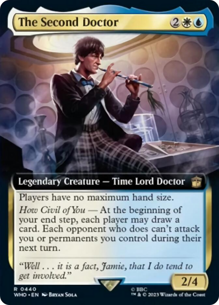 The Second Doctor (Extended Art) [Doctor Who] | Lots Moore NSW