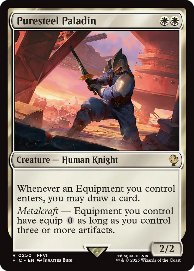 Puresteel Paladin [FINAL FANTASY Commander] | Lots Moore NSW