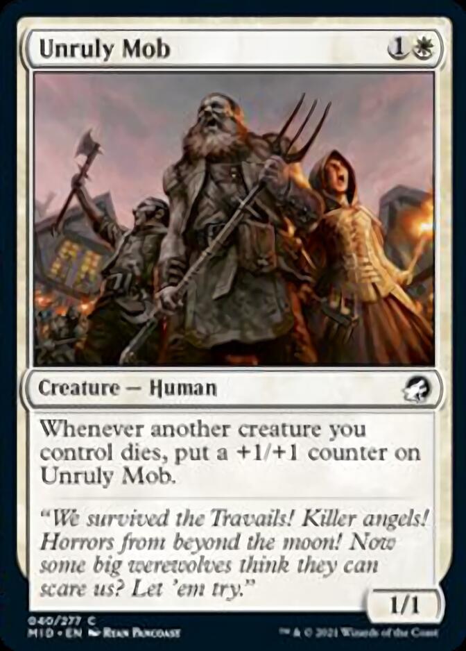 Unruly Mob [Innistrad: Midnight Hunt] | Lots Moore NSW