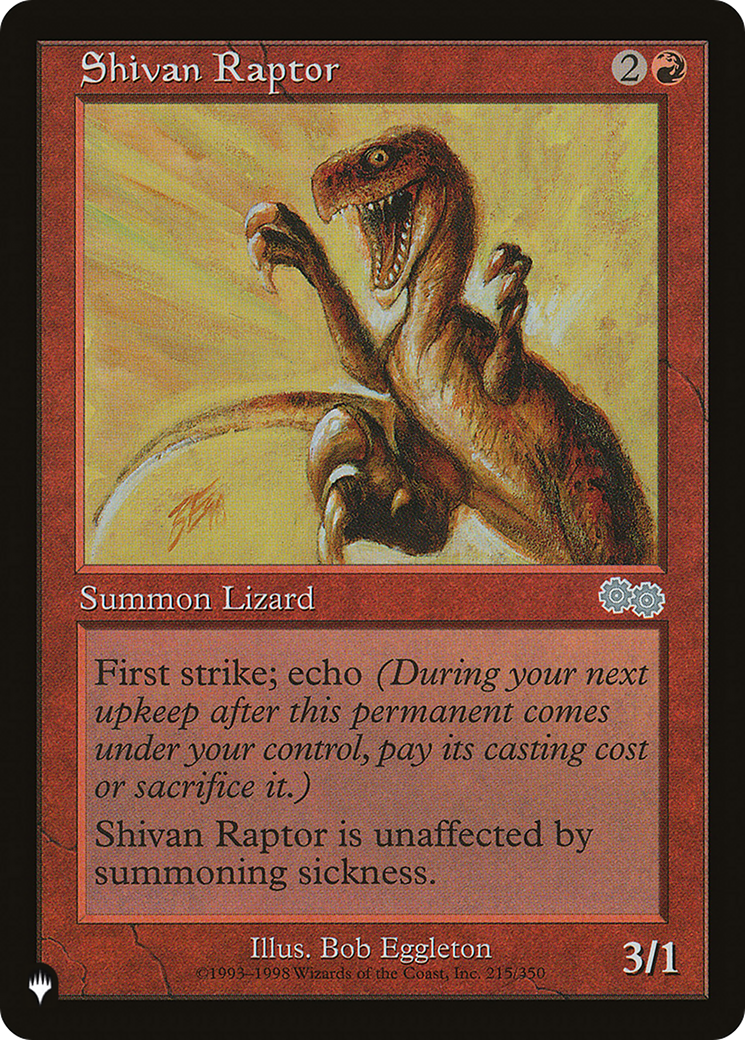 Shivan Raptor [The List] | Lots Moore NSW