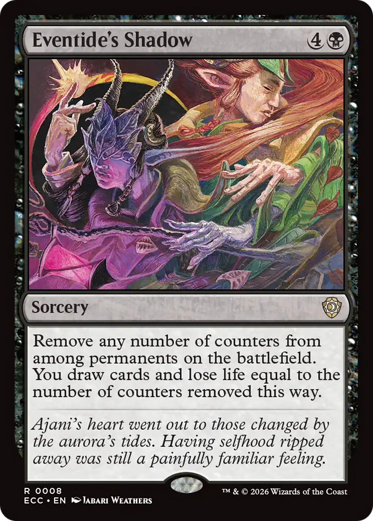 Eventide's Shadow [Lorwyn Eclipsed Commander] | Lots Moore NSW