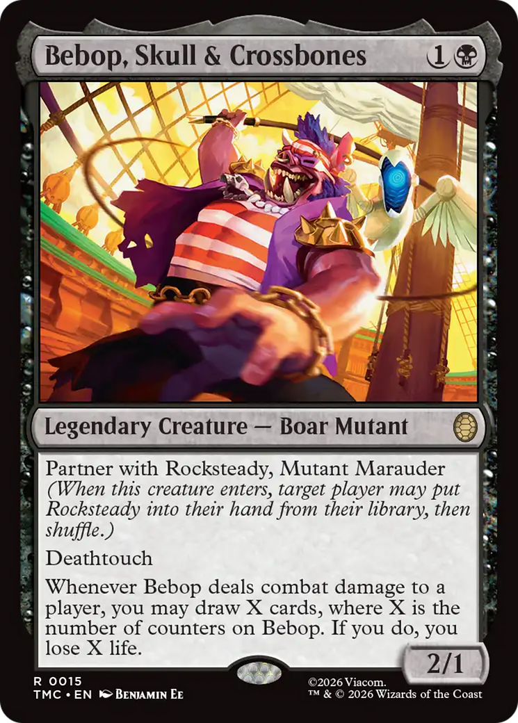 Bebop, Skull & Crossbones [Teenage Mutant Ninja Turtles Commander] | Lots Moore NSW