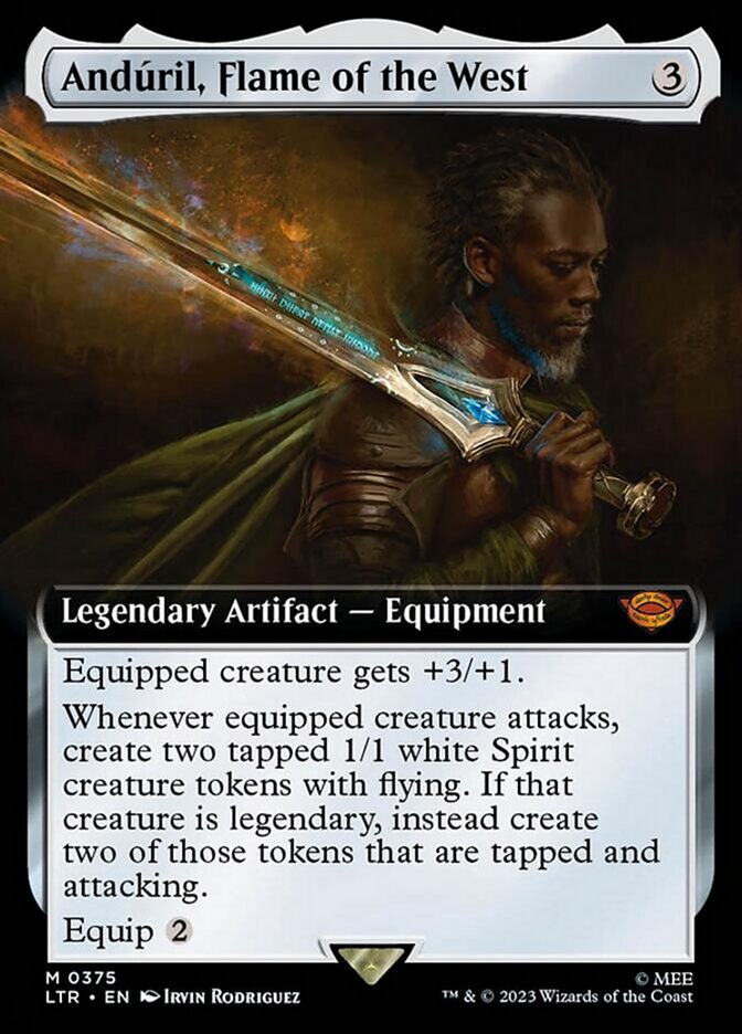 Anduril, Flame of the West (Extended Art) [The Lord of the Rings: Tales of Middle-Earth] | Lots Moore NSW