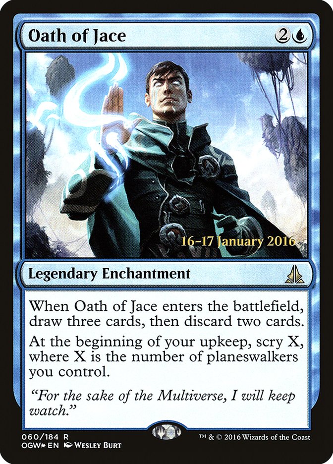 Oath of Jace [Oath of the Gatewatch Prerelease Promos] | Lots Moore NSW