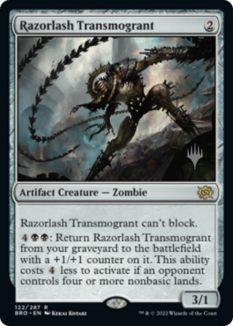 Razorlash Transmogrant (Promo Pack) [The Brothers' War Promos] | Lots Moore NSW