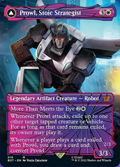 Prowl, Stoic Strategist // Prowl, Pursuit Vehicle (Shattered Glass) [Transformers] | Lots Moore NSW