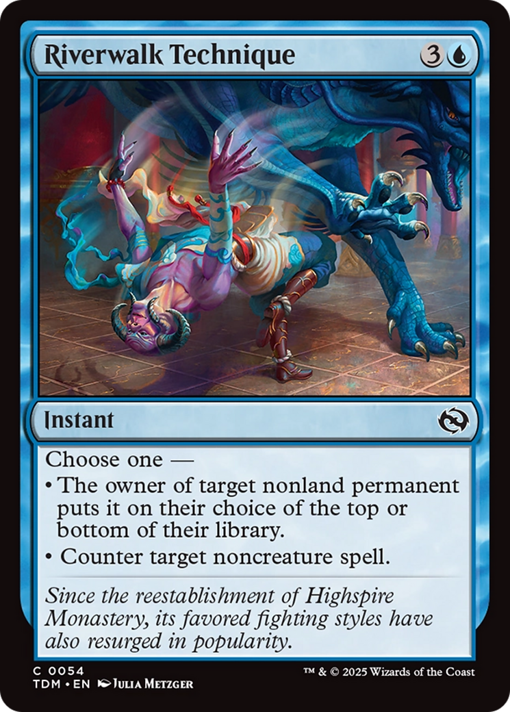 Riverwalk Technique [Tarkir: Dragonstorm] | Lots Moore NSW