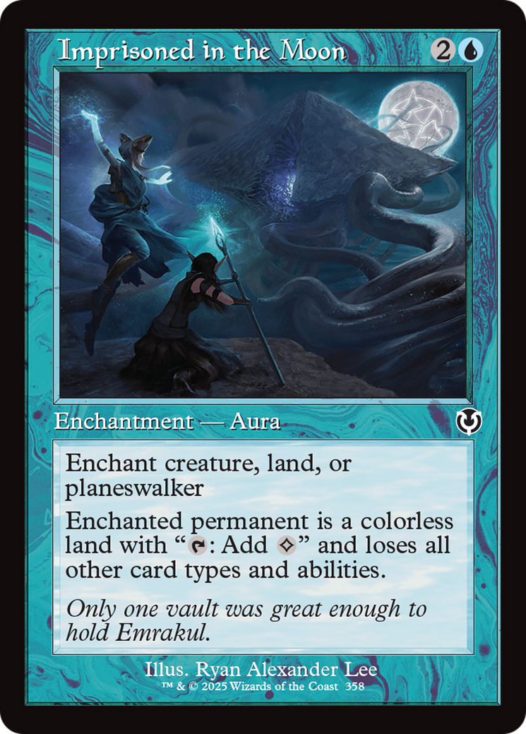 Imprisoned in the Moon (Retro Frame) [Innistrad Remastered] | Lots Moore NSW