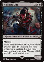 Massacre Girl [Duskmourn: House of Horror Commander] | Lots Moore NSW