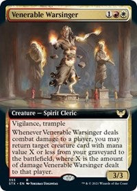 Venerable Warsinger (Extended Art) [Strixhaven: School of Mages] | Lots Moore NSW