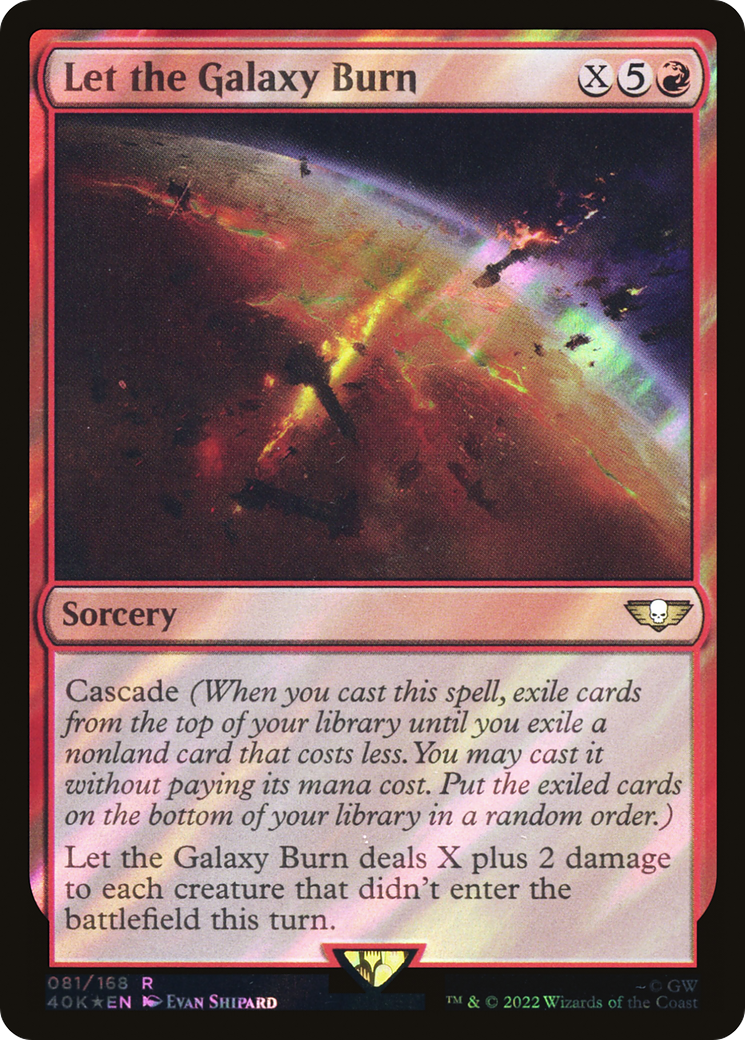 Galaxy Sword - Sword of Forge and Frontier [Secret Lair Drop Series] | Lots Moore NSW