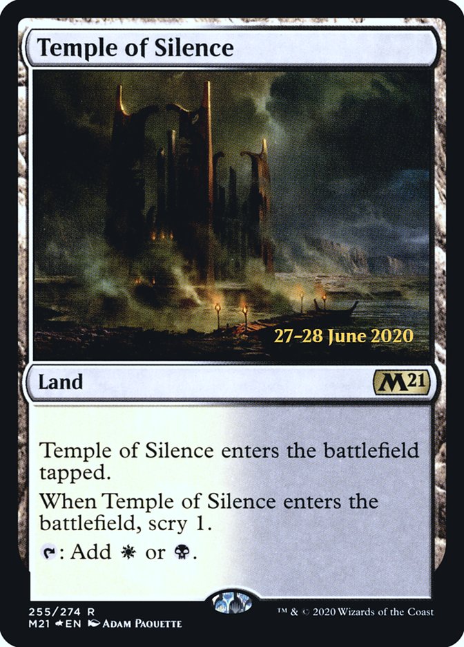 Temple of Silence [Core Set 2021 Prerelease Promos] | Lots Moore NSW