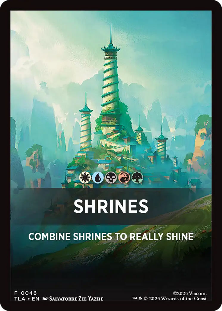 Shrines Theme Card [Avatar: The Last Airbender Tokens] | Lots Moore NSW