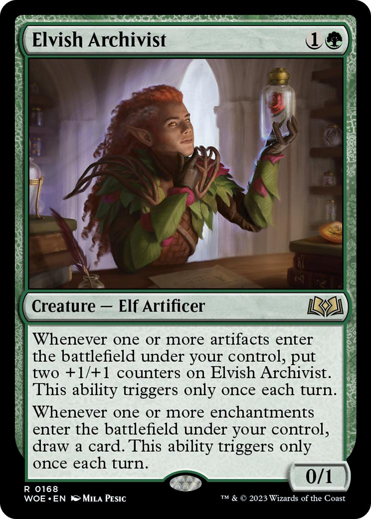 Elvish Archivist [Wilds of Eldraine] | Lots Moore NSW