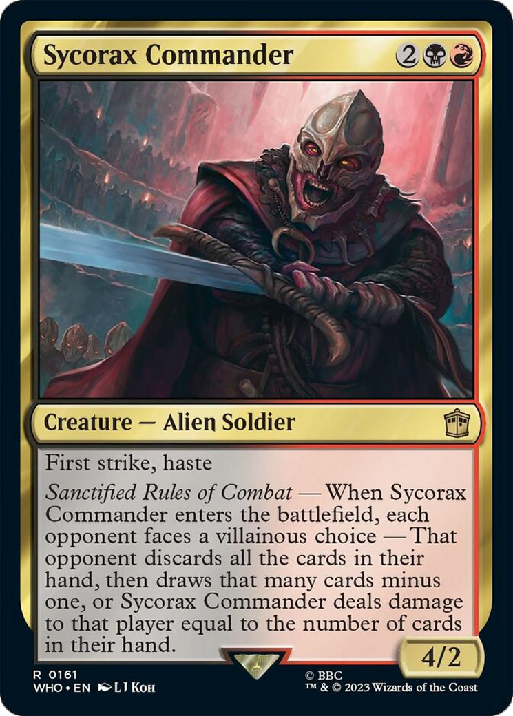 Sycorax Commander [Doctor Who] | Lots Moore NSW