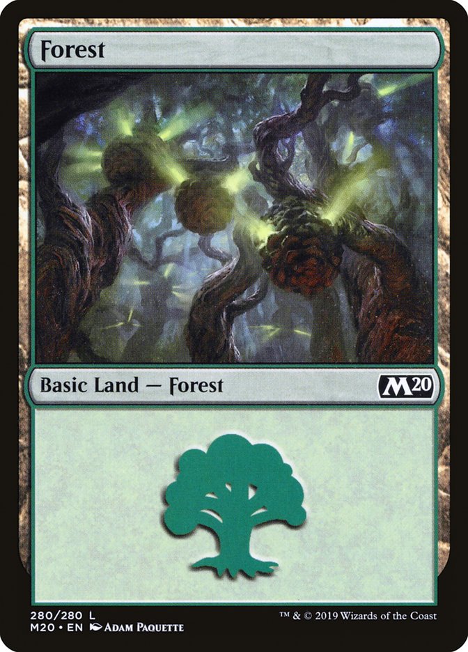 Forest (280) [Core Set 2020] | Lots Moore NSW